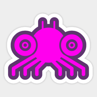 Spidy Hot Pink Sticker